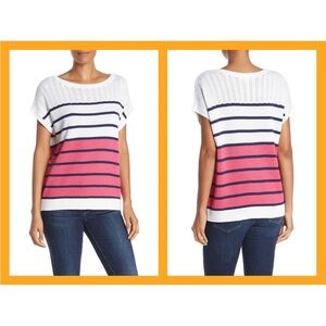 Tommy Bahama ~ Pickford Knit Pullover Sweater Women's Size Large Boxy Oversized